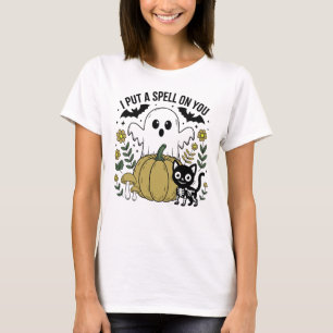 Ich setze dir einen Zauber, Vintages Halloween T-Shirt
