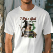 Ich setze einen Zauber auf Capybara Halloween Funn T-Shirt