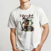 Ich setze einen Zauber auf Capybara Halloween Funn T-Shirt