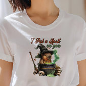 Ich setze einen Zauber auf Capybara Halloween Funn Tri-Blend Shirt