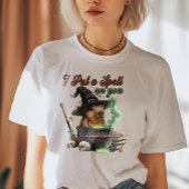 Ich setze einen Zauber auf Capybara Halloween Funn Tri-Blend Shirt