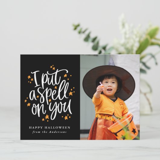 Ich setze einen Zauber auf deine schwarze Hallowee (Stehend Vorderseite)
