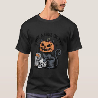 Ich setze einen Zauber auf dich Halloween-Party Ca T-Shirt