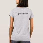Ich setzte den Asiaten in Kaukasier ein T-Shirt (Rückseite)