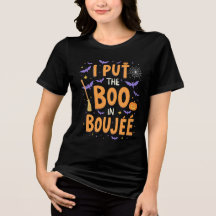 Ich setzte den Boo in Boujee Funny Halloween Ghost
