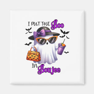 Ich setzte den Boo in Boujee Niedlichen Ghost Hall Magnet
