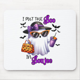 Ich setzte den Boo in Boujee Niedlichen Ghost Hall Mousepad