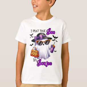 Ich setzte den Boo in Boujee Niedlichen Ghost Hall T-Shirt