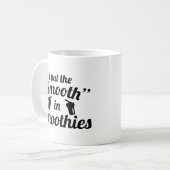 Ich setzte den Glanz in Glätten. Kaffeetasse (Vorderseite Links)