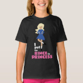Ich setzte den Rince in Prinzessin Blond Hair Iris T-Shirt (Vorderseite)