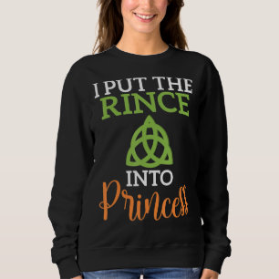 Ich setzte den Rince in Prinzessin Irish Dancer Sweatshirt
