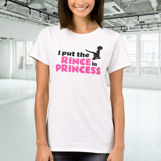 Ich setzte den Rinse in die Prinzessin Irische Tan T-Shirt
