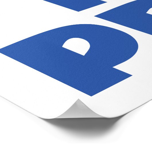 Ich setzte den Rinse in Prinzessin Black Hair Iris Poster (Ecke)