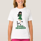 Ich setzte den Rinse in Prinzessin Black Hair Iris T-Shirt (Vorderseite)