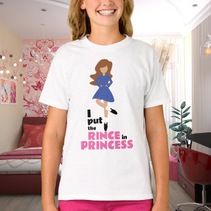 Ich setzte den Rinse in Prinzessin Brown Hair Iris T-Shirt
