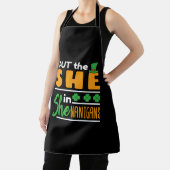 Ich setzte die "She" in Shenanigans St Patrick's D Schürze (InSitu)