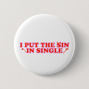 Ich setzte die Sünde in Single ein Button