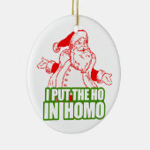 ICH SETZTE HO IN HOMO - .PNG EIN KERAMIKORNAMENT (Rechts)