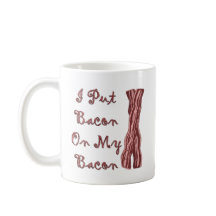 Ich setzte Speck auf meinen Speck