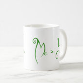 Ich > Sie Kaffeetasse (VorderseiteRechts)