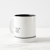 Ich sind zum Kotzen zu den Kaffeeterminen Tasse 11 (Vorderseite Links)