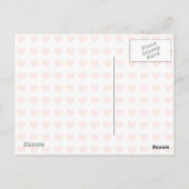 Ich singe ein Lied über Liebe Postkarte (Rückseite)