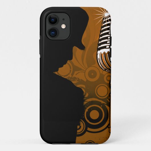 Ich singe, Mann_ Case-Mate iPhone Hülle (Rückseite)