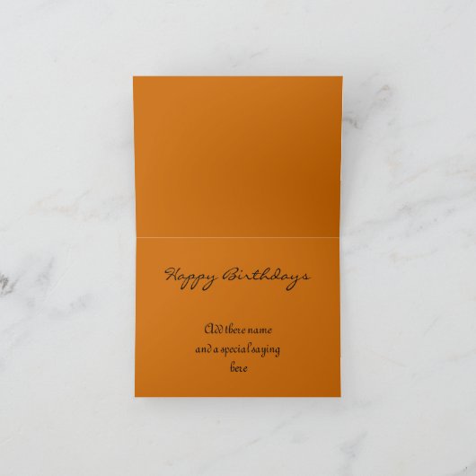 Ich singe, Mann_ Karte (Innenseite)