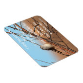 Ich singe, weil ich glücklich Sparrow bin Magnet (Rechte Seite)