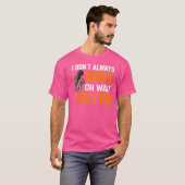 Ich singt nicht immer Broadway Musicals Schauspiel T-Shirt (Vorne ganz)