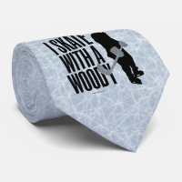 Ich Skate mit einem Woody (Hockey)