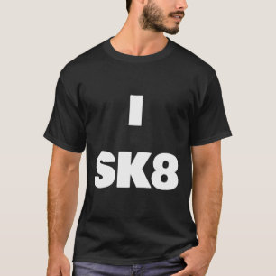 Ich skate! Skateboarding-Shirt für Jungen und Mädc T-Shirt