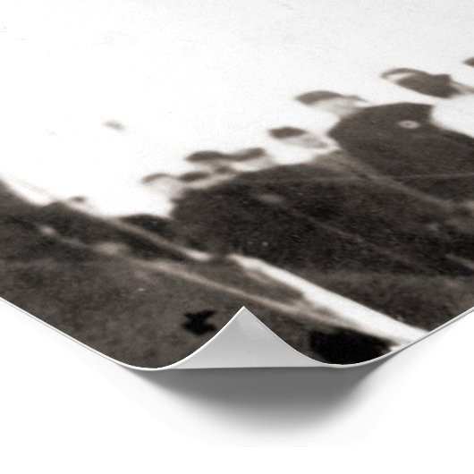 Ich Ski also bin ich Poster (Ecke)