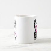 Ich Ski wie ein Mädchen Behalt auf, Ski-Geschenksc Kaffeetasse (Mittel)