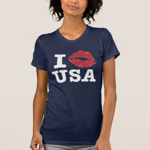 Ich Smooch USA-Shirts T-Shirt