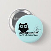 Ich soll aus britische Sachen tun Button (Vorne & Hinten)