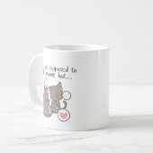 Ich soll es nicht erzählen... kaffeetasse (Vorderseite Links)