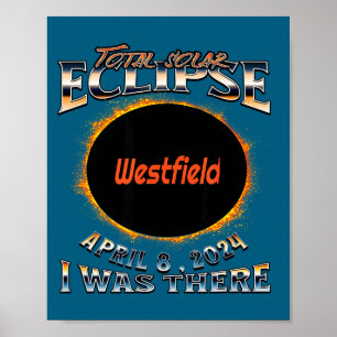 Ich Sonnenfinsternis Westfield Indiana Da Poster