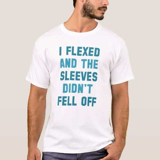 Ich spannte an T-Shirt (Vorderseite)