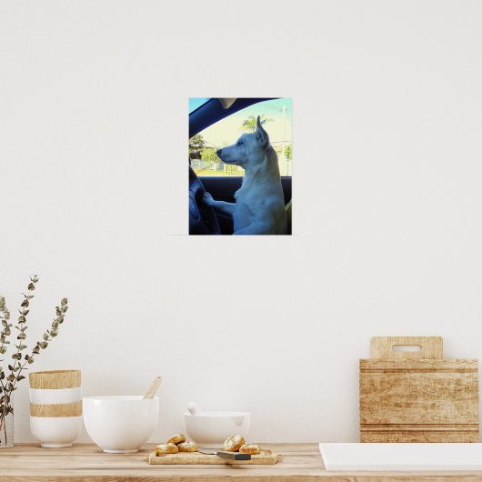 Ich spät poster (Küche)