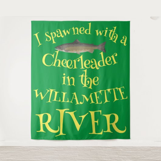 Ich spazierte mit einem Cheerleader in der Willame Wandteppich (Vorderseite)