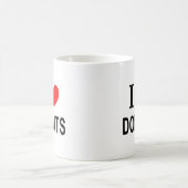 ICH ❤️ SPENDEN IN DER LIEBE SPENDE, DIE ICH HERZLI KAFFEETASSE (Mittel)