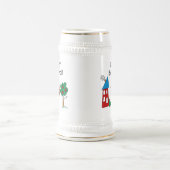Ich spiele Baseball Bierglas (Mittel)