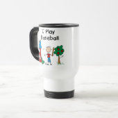 Ich Spiele Baseball Tasse (Vorderseite Links)