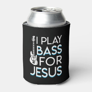 Ich spiele Bass-Jesuschristliche Bass-Gitarre Dosenkühler