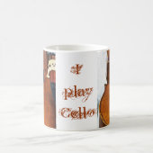 Ich spiele Cello Kaffeetasse (Mittel)
