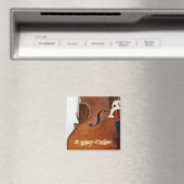 Ich spiele Cello Magnet (In Situ (Geschirrspüler))