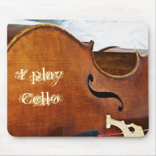 Ich spiele Cello Mousepad