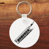 Ich spiele den Schlüssel Schlüsselanhänger (Vorderseite)