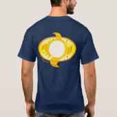 Ich spiele die Marine-T-Shirt der T-Shirt (Rückseite)